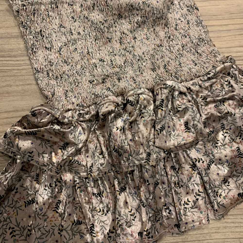 Velvet skirt